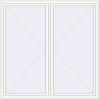 Prețuri Ferestre 2000x2000 mm BASE REHAU EURO 60 RAL 9016 Traffic white two-sided