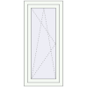 Prețuri Ferestre 600x1200 mm BASE REHAU EURO 60 RAL 9016 Traffic white two-sided