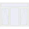 Prețuri Ferestre 1800x1500 mm OPTIMUM REHAU EURO 70 RAL 9016 Traffic white two-sided