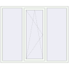 Prețuri Ferestre 1800x1500 mm OPTIMUM REHAU EURO 70 RAL 9016 Traffic white two-sided