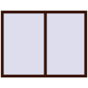Prețuri Ferestre 1550x1200 mm OPTIMUM REHAU EURO 70 BLACK_CHERRY two-sided