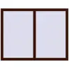 Prețuri Ferestre 1300x1000 mm BASE REHAU EURO 60 BLACK_CHERRY two-sided