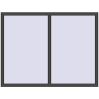 Prețuri Ferestre 1700x1300 mm BASE REHAU EURO 60 BASALT_GREY two-sided
