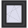 Prețuri Ferestre 500x500 mm OPTIMUM REHAU EURO 70 ANTHRACITE_GREY_GLATT two-sided