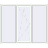 Prețuri Ferestre 1735x1460 mm OPTIMUM REHAU EURO 70 RAL 9016 Traffic white two-sided