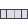 Prețuri Ferestre 4100x1400 mm ENERGY-SAVING REHAU SYNEGO MD BASALT_GREY two-sided