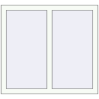Prețuri Ferestre 900x870 mm BASE REHAU EURO 60 RAL 9016 Traffic white two-sided