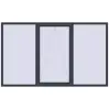 Prețuri Ferestre 2500x1500 mm OPTIMUM REHAU EURO 70 ANTHRACITE_GREY_STRUKTURAL two-sided