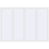 Prețuri Ferestre 2400x1700 mm BASE REHAU EURO 60 RAL 9016 Traffic white two-sided