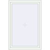 Prețuri Ferestre 1000x1500 mm BASE REHAU EURO 60 RAL 9016 Traffic white two-sided