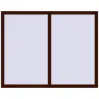 Prețuri Ferestre 1470x1160 mm OPTIMUM REHAU EURO 70 BLACK_CHERRY two-sided