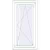 Prețuri Ferestre 600x1200 mm BASE REHAU EURO 60 RAL 9016 Traffic white two-sided