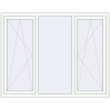Prețuri Ferestre 1800x1400 mm OPTIMUM REHAU EURO 70 RAL 9016 Traffic white two-sided