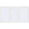 Prețuri Ferestre 2050x1145 mm REHAU BRILLANT DESIGN RAL 9016 Traffic white two-sided