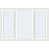 Prețuri Ferestre 1800x1200 mm BASE REHAU EURO 60 RAL 9016 Traffic white two-sided
