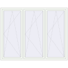Prețuri Ferestre 2300x1800 mm ENERGY-SAVING REHAU SYNEGO MD RAL 9016 Traffic white two-sided