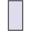 Prețuri Ferestre 900x1750 mm REHAU ARTEVO BASALT_GREY two-sided
