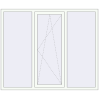 Prețuri Ferestre 1800x1500 mm OPTIMUM REHAU EURO 70 RAL 9016 Traffic white two-sided