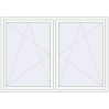 Prețuri Ferestre 2000x1400 mm OPTIMUM REHAU EURO 70 RAL 9016 Traffic white two-sided