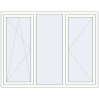 Prețuri Ferestre 1800x1400 mm OPTIMUM REHAU EURO 70 RAL 9016 Traffic white two-sided
