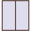Prețuri Ferestre 1800x2000 mm REHAU ARTEVO BLACK_CHERRY two-sided