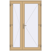 ALU LIGHT A (T94) 1300x2050 mm RAL 1001 Beige two-sided ALU LIGHT A (T94) 1300x2050 mm RAL 1001 Beige two-sided