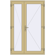 ALU LIGHT A (T94) 1300x2050 mm RAL 1000 Green beige two-sided ALU LIGHT A (T94) 1300x2050 mm RAL 1000 Green beige two-sided