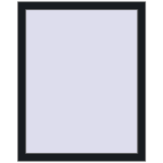 BASE REHAU EURO 60 800x1000 mm BLACK_COOL_110L-2 two-sided