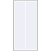 REHAU BRILLANT DESIGN 900x1780 mm RAL 9016 Traffic white two-sided REHAU BRILLANT DESIGN 900x1780 mm RAL 9016 Traffic white two-sided