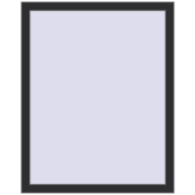 OPTIMUM REHAU EURO 70 880x1100 mm ANTHRACITE_GREY_GLATT two-sided