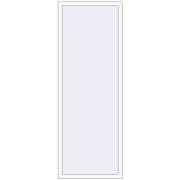 BASE REHAU EURO 60 800x2200 mm RAL 9016 Traffic white two-sided