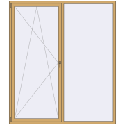 ALU STANDARD 72 2000x2300 mm RAL 1002 Sand yellow two-sided ALU STANDARD 72 2000x2300 mm RAL 1002 Sand yellow two-sided