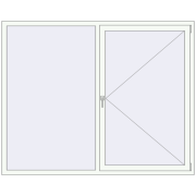 OPTIMUM REHAU EURO 70 2000x1600 mm BLACK_COOL_110L-2 external
