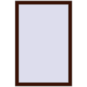 BASE REHAU EURO 60 800x1200 mm BLACK_CHERRY two-sided