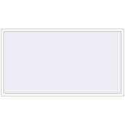 BASE REHAU EURO 60 2150x1200 mm RAL 9016 Traffic white two-sided