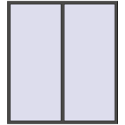 REHAU ARTEVO 1800x2000 mm BASALT_GREY two-sided REHAU ARTEVO 1800x2000 mm BASALT_GREY two-sided