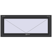 OPTIMUM REHAU EURO 70 1400x600 mm ANTHRACITE_GREY_GLATT two-sided OPTIMUM REHAU EURO 70 1400x600 mm ANTHRACITE_GREY_GLATT two-sided