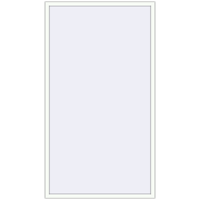 BASE REHAU EURO 60 1350x2500 mm RAL 9016 Traffic white two-sided BASE REHAU EURO 60 1350x2500 mm RAL 9016 Traffic white two-sided