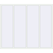 BASE REHAU EURO 60 2500x2130 mm RAL 9016 Traffic white two-sided BASE REHAU EURO 60 2500x2130 mm RAL 9016 Traffic white two-sided