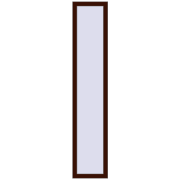 BASE REHAU EURO 60 400x2000 mm BLACK_CHERRY two-sided