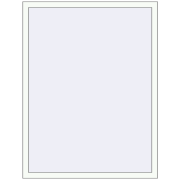 Ferestre 1200x1500 mm ALU STANDARD 72 RAL 9016 Traffic white two-sided