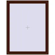 OPTIMUM REHAU EURO 70 1400x1800 mm BLACK_CHERRY two-sided