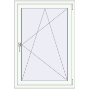 OPTIMUM REHAU EURO 70 800x1200 mm RAL 9016 Traffic white two-sided OPTIMUM REHAU EURO 70 800x1200 mm RAL 9016 Traffic white two-sided