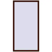 REHAU ARTEVO 900x1750 mm BLACK_CHERRY two-sided