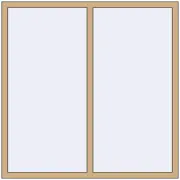 ALU STANDARD 72 1500x1500 mm RAL 1001 Beige two-sided