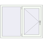 ALU STANDARD 72 1200x940 mm RAL 9016 Traffic white two-sided ALU STANDARD 72 1200x940 mm RAL 9016 Traffic white two-sided