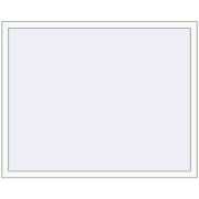 OPTIMUM REHAU EURO 70 1500x1200 mm RAL 9016 Traffic white two-sided