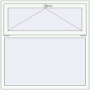 OPTIMUM REHAU EURO 70 1250x1250 mm RAL 9016 Traffic white two-sided OPTIMUM REHAU EURO 70 1250x1250 mm RAL 9016 Traffic white two-sided