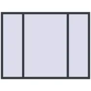 OPTIMUM REHAU EURO 70 2000x1500 mm ANTHRACITE_GREY_STRUKTURAL two-sided