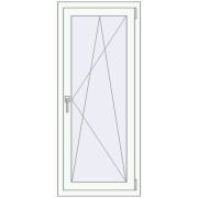 OPTIMUM REHAU EURO 70 600x1350 mm RAL 9016 Traffic white two-sided OPTIMUM REHAU EURO 70 600x1350 mm RAL 9016 Traffic white two-sided